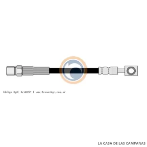 4079F FLEXIBLE DE FRENO