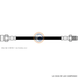 4087204 FLEXIBLE DE FRENO