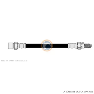 4088 FLEXIBLE DE FRENO