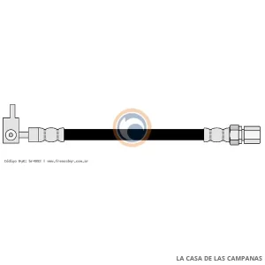 4092 FLEXIBLE DE FRENO