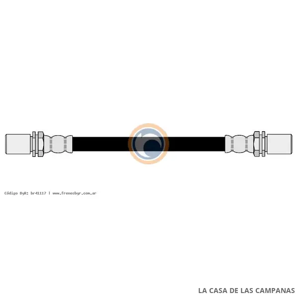 41117 FLEXIBLE DE FRENO