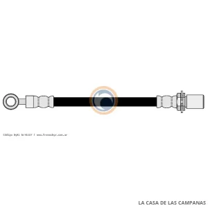 41127 FLEXIBLE DE FRENO