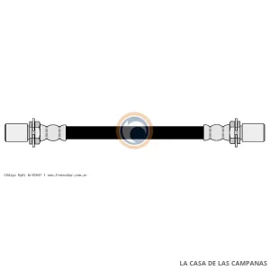 42847 FLEXIBLE DE FRENO