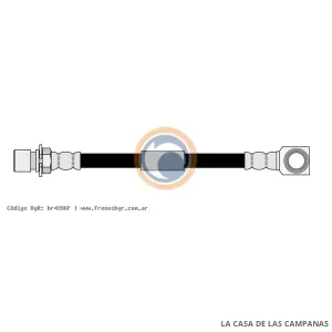 4396F FLEXIBLE DE FRENO