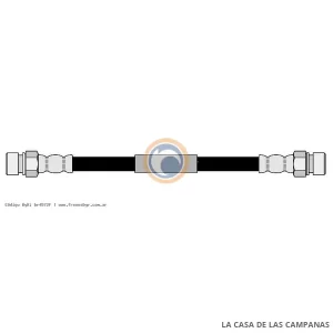 4572F FLEXIBLE DE FRENO