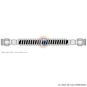 4576 FLEXIBLE DE FRENO