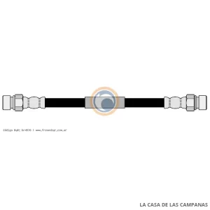 4578 FLEXIBLE DE FRENO