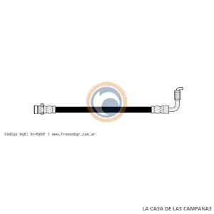 4582F FLEXIBLE DE FRENO
