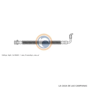 4582R FLEXIBLE DE FRENO
