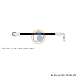 4584F FLEXIBLE DE FRENO