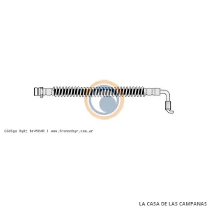 4584R FLEXIBLE DE FRENO