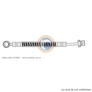 4590F FLEXIBLE DE FRENO