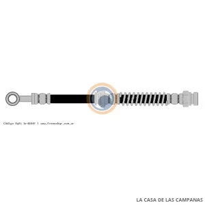 4604F FLEXIBLE DE FRENO