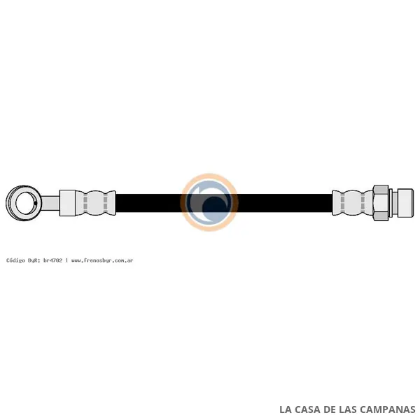 4702 FLEXIBLE DE FRENO