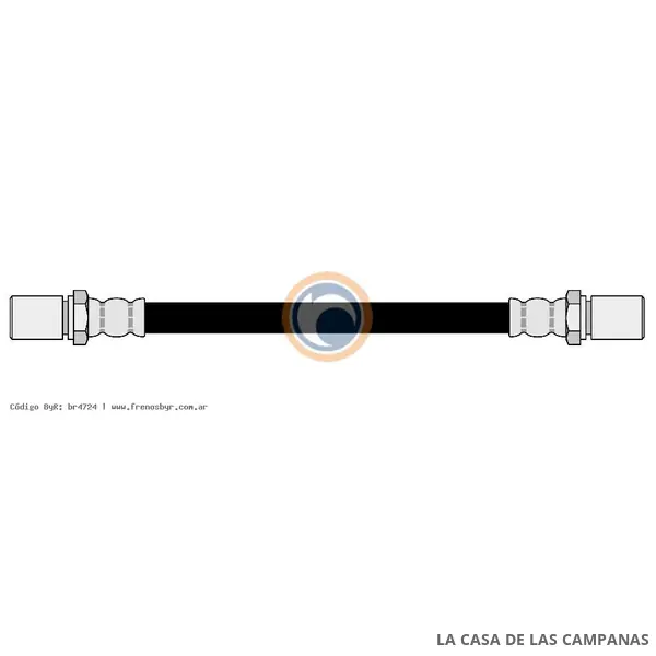 4724 FLEXIBLE DE FRENO
