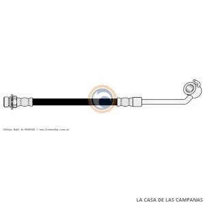 483826D FLEXIBLE DE FRENO