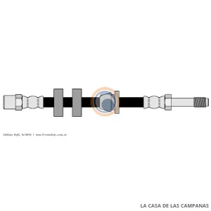 5070 FLEXIBLE DE FRENO