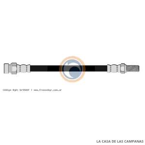 5502F FLEXIBLE DE FRENO