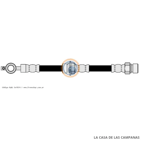 5574 FLEXIBLE DE FRENO