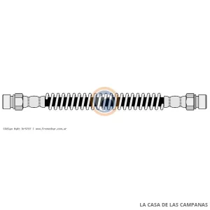 5737 FLEXIBLE DE FRENO