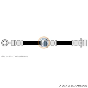 5774 FLEXIBLE DE FRENO