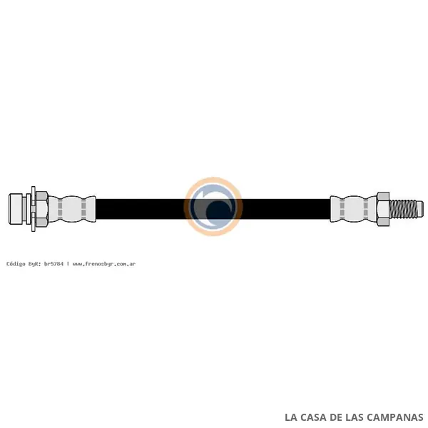 5784 FLEXIBLE DE FRENO