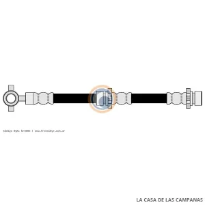 5802 FLEXIBLE DE FRENO