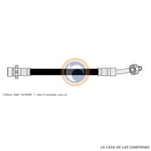 5840F FLEXIBLE DE FRENO