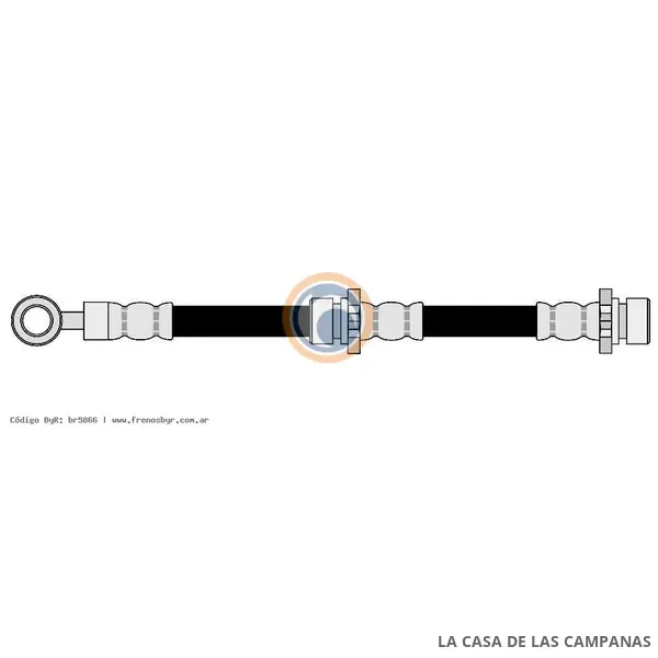 5866 FLEXIBLE DE FRENO