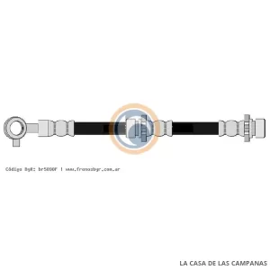 5890F FLEXIBLE DE FRENO