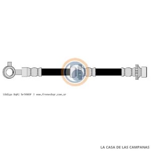 5902F FLEXIBLE DE FRENO