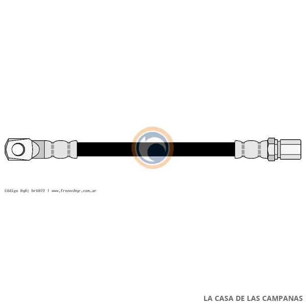 6072 FLEXIBLE DE FRENO