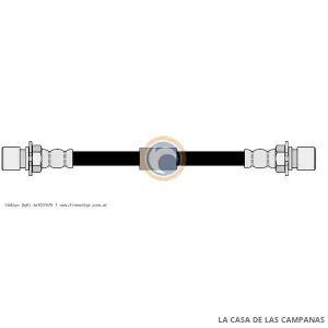 657979 FLEXIBLE DE FRENO