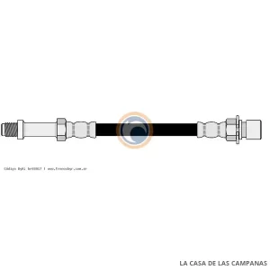68017 FLEXIBLE DE FRENO
