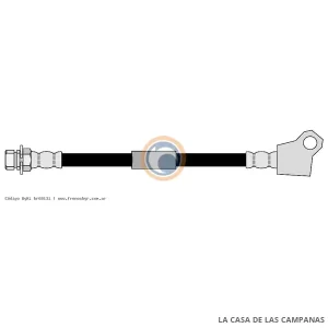 68131 FLEXIBLE DE FRENO