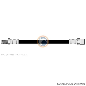 7027 FLEXIBLE DE FRENO