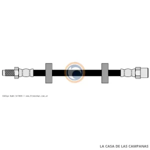 7028 FLEXIBLE DE FRENO