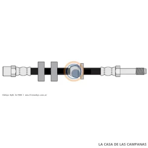 7030 FLEXIBLE DE FRENO