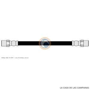 7047 FLEXIBLE DE FRENO