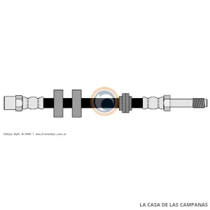 7049 FLEXIBLE DE FRENO