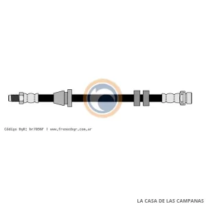 7056F FLEXIBLE DE FRENO