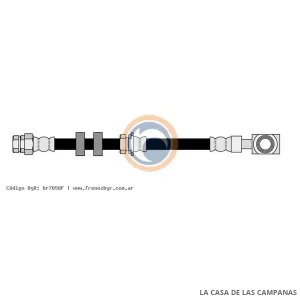 7058F FLEXIBLE DE FRENO