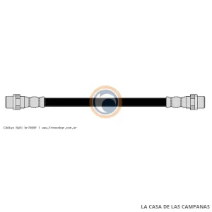 7069F FLEXIBLE DE FRENO