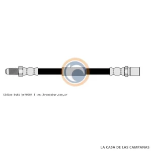 70887 FLEXIBLE DE FRENO