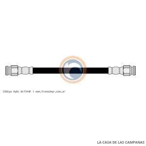 7344F FLEXIBLE DE FRENO