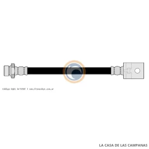 7352F FLEXIBLE DE FRENO