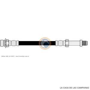 74125 FLEXIBLE DE FRENO