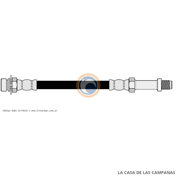 74125 FLEXIBLE DE FRENO
