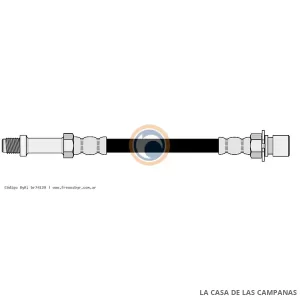 74129 FLEXIBLE DE FRENO