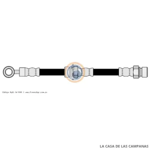7682 FLEXIBLE DE FRENO